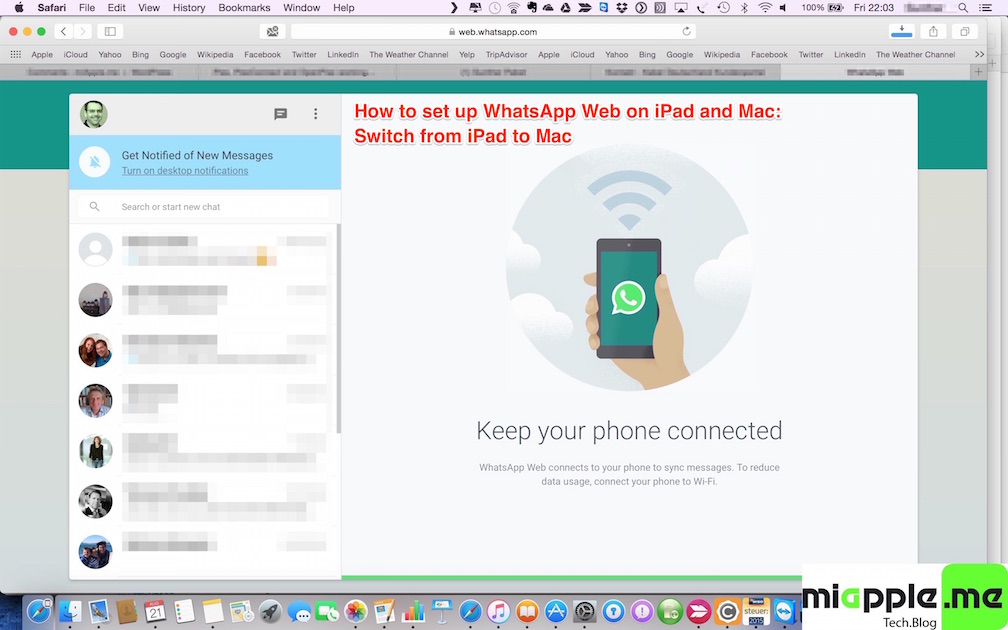 whatsapp online para mac